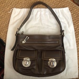 Marc Jacobs brown leather handbag